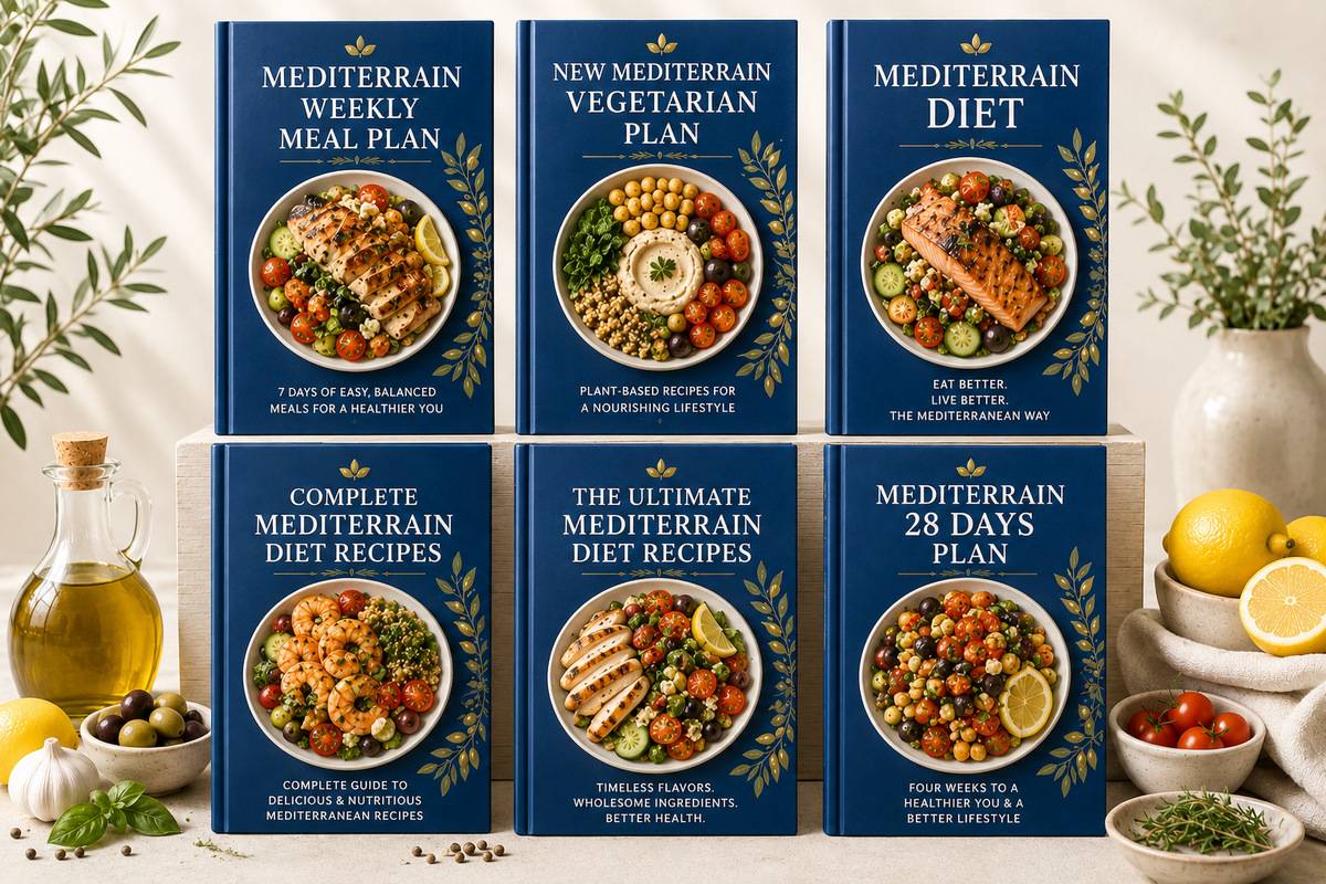The Mediterranean Meal Plan: Simple, Healthy & Delicious Recipes